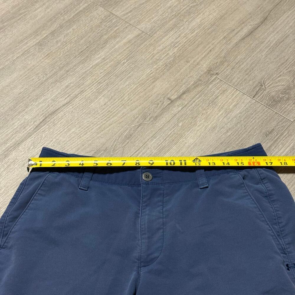 Under Armour Men’s Blue Golf Shorts Size 34 Loose Fit Flat Front Active - Picture 5 of 7